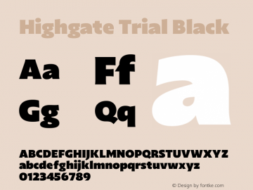 Highgate Trial Black Version 1.111图片样张