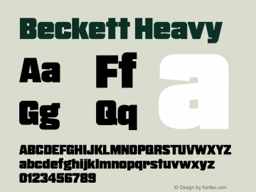 Beckett Heavy Version 2.002图片样张