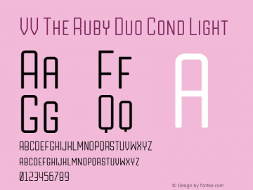 VV The Ruby Duo Cond Light Version 1.000图片样张