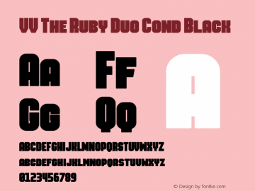 VV The Ruby Duo Cond Black Version 1.000图片样张