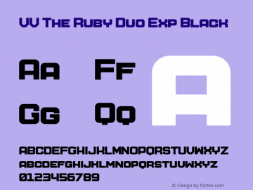 VV The Ruby Duo Exp Black Version 1.000图片样张