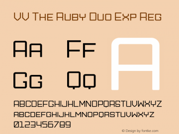 VV The Ruby Duo Exp Reg Version 1.000图片样张