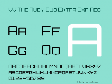 VV The Ruby Duo Extra Exp Reg Version 1.000图片样张