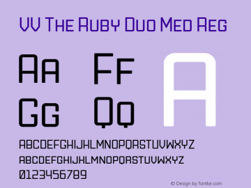 VV The Ruby Duo Med Reg Version 1.000图片样张