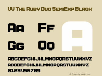 VV The Ruby Duo SemiExp Black Version 1.000图片样张