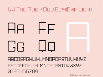 VV The Ruby Duo SemiExp Light Version 1.000图片样张