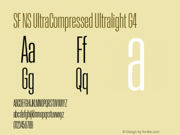 SF NS UltraCompressed Ultralight G4 Version 17.0d11e1; 2021-08-02 | vf-rip图片样张
