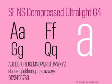 SF NS Compressed Ultralight G4 Version 17.0d11e1; 2021-08-02 | vf-rip图片样张