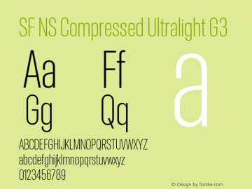 SF NS Compressed Ultralight G3 Version 17.0d11e1; 2021-08-02 | vf-rip图片样张
