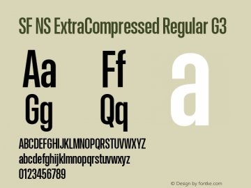 SF NS ExtraCompressed Regular G3 Version 17.0d11e1; 2021-08-02 | vf-rip图片样张