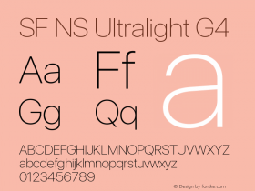 SF NS Ultralight G4 Version 17.0d11e1; 2021-08-02 | vf-rip图片样张