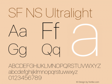 SF NS Ultralight Version 17.0d11e1; 2021-08-02 | vf-rip图片样张
