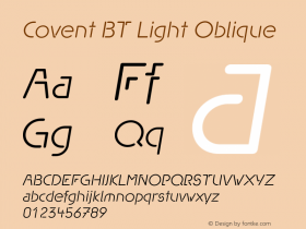 CoventBTLight-Oblique Version 1.000 2006图片样张