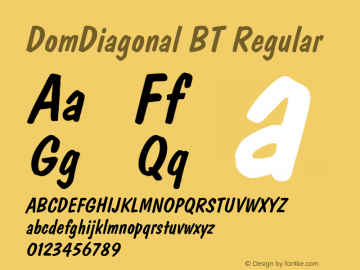 DomDiagonal BT Version 1.01 emb4-OT图片样张