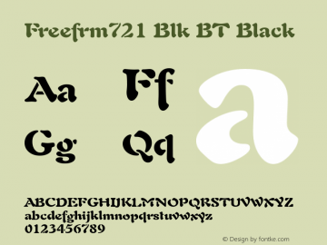 Freefrm721 Blk BT Black Version 1.01 emb4-OT图片样张