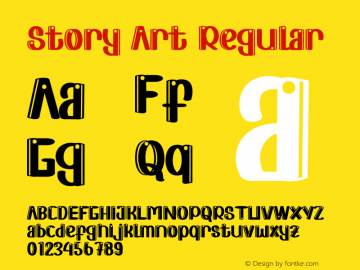 Story Art Version 1.002;Fontself Maker 3.5.4图片样张