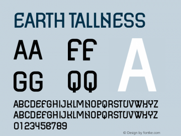 Earth Tallness Version 1.000图片样张
