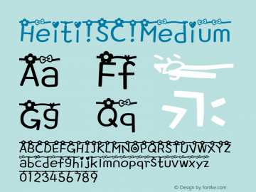 Heiti SC Medium 图片样张