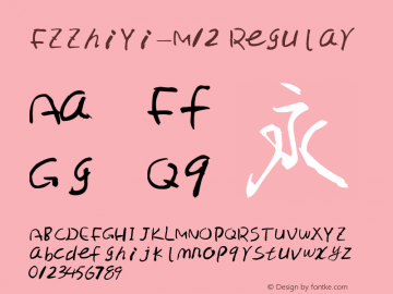 FZZhiYi-M12 Version 1.00 December 27, 2013, initial release图片样张