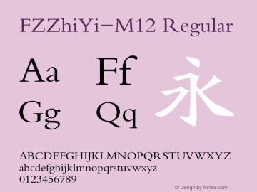 FZZhiYi-M12 Version 1.00 December 27, 2013, initial release图片样张