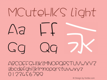 MCuteHKS-Light 图片样张