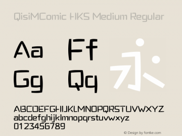 MComic HKS Medium Version 1.00图片样张