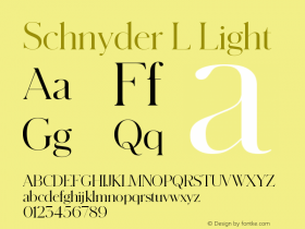 Schnyder L Light Version 1.001 2018图片样张