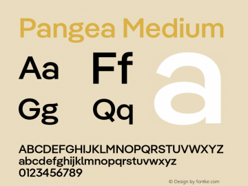 Pangea Medium Version 1.003图片样张