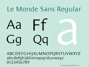 Le Monde Sans Light 001.000图片样张