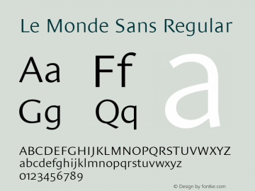 Le Monde Sans Light OsF 001.000图片样张