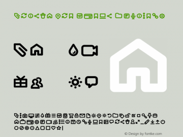 AristaProIcons-SemiBold Version 1.000图片样张