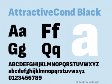 AttractiveCond Black Version 3.001图片样张