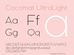 Cocomat-UltraLight Version 2.001图片样张