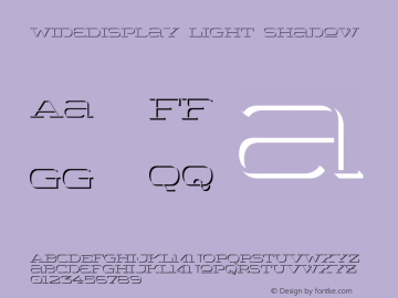 WideDisplay Light Shadow 图片样张