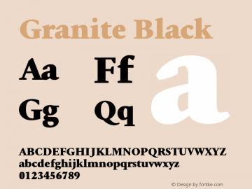 Granite-Black Version 1.000图片样张