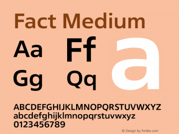 Fact-Medium Version 1.000图片样张