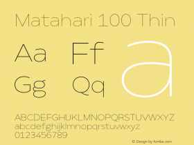 Matahari-100Thin Version 1.000;YWFTv17图片样张