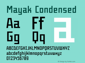 Mayak-Condensed Version 1.001图片样张