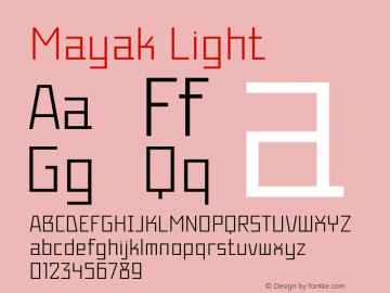 Mayak-Light Version 1.001图片样张