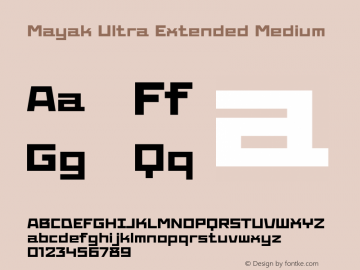 Mayak-UltraExtendedMedium Version 1.001图片样张