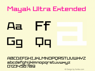 Mayak-UltraExtended Version 1.001图片样张