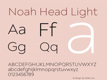 Noah Head Light Version 1.000图片样张