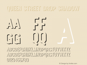 QueenStreet-DropShadow 图片样张