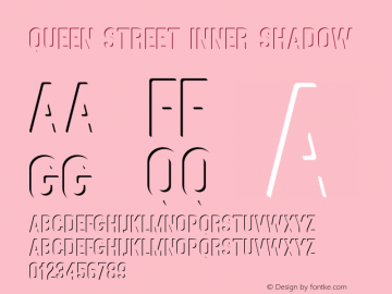 QueenStreet-InnerShadow Version 1.000;PS 001.001;hotconv 1.0.56图片样张