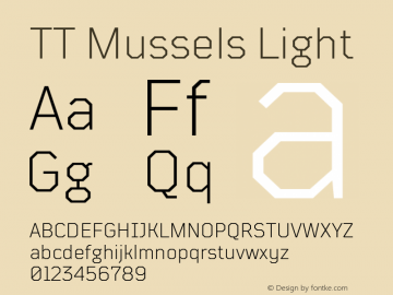 TTMussels-Light Version 1.000图片样张