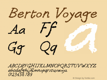 Berton-Voyage Version 1.0 | w-rip DC20180605图片样张