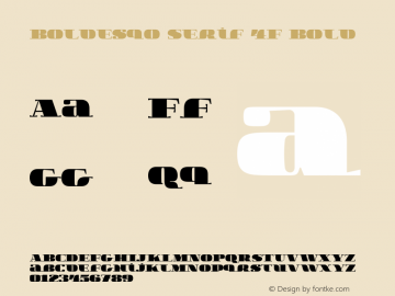 Boldesqo Serif 4F 2.200;com.myfonts.4thfebruary.boldesqo-serif-4f.regular.wfkit2.3obP图片样张