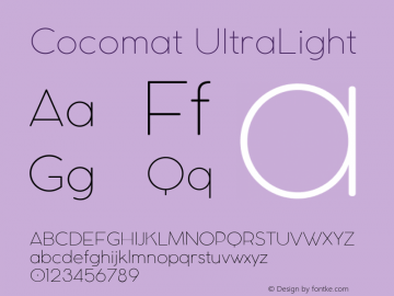 Cocomat UltraLight Version 2.001图片样张