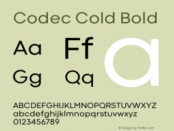 Codec Cold Regular 1.000图片样张
