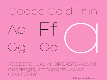 Codec Cold Thin 1.000图片样张